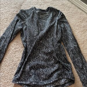 Zara Reflective Long Sleeve Thermal Top